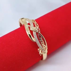 Gelang Tangan Bangle Wanita: Aksesoris Fashion Tahan Lama Anti Karat Cocok Untuk Harian R8-3C