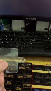 Gantungan HP Mika Soft Cantolan Bening Case Casing Tali Ponsel Konektor Klip Kartu Kecil Universal