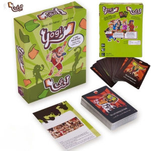 Yogi Cards Boby Movement Game Family Cards Game Cards Body Command Card Game Fun Observer Games Card Family Table Games