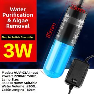 Sunsun | Fish Tank Sterilization and Algae Removal UV Lamp