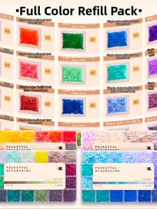 MANDAIYANGGUANG | Crafting Material Kit Bead Fusion Set Pen Tool Ironing Paper Supplement