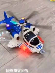 Mainan Anak Pesawat Helikopter Combat Fighter DF8200 /Mainan Keren Anak Helikopter Akrobat Helikopter Ukuran Besar Bisa Berjalan Dan Berputar Menggunakan Baterai Ada Lampu Dan Musik Cocok Untuk Cowok Dan Cewek