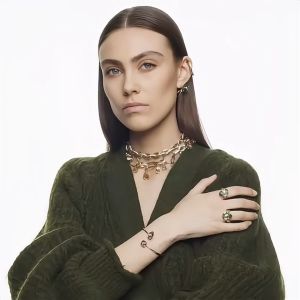 Swarovski กำไล Numina ผสมผสานเหลี่ยมเจียระไนหลายหลายรูปแบบ เทา เคลือบโทนสีทอง สร้อยข้อมือสวารอฟสกี้ สร้อยข้อมือผู้หญิง,สร้อยข้อมือคู่,สร้อยข้อมือเงินแท้ 925,สร้อยข้อมือแฟชั่นสายรัดข้อมือ,คริสตัล เพชร,กำไลข้อมือ,จัดส่งที่รวดเร็วและจัดส่งฟรี