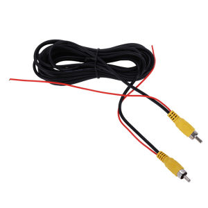 RCA Kabel Video Audio Kamera Mundur Belakang Mobil Kabel Power Extension Untuk Kamera Mundur / Parkir Mobil