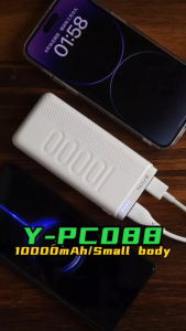 IDEAL1 BAVIN PC088 10000mAh 2.1A Universal Powerbank Compact Size w/ Dual Input & Output Quick Charging Power Bank For iPh Micro Type C Multiple Models of Smart Phones