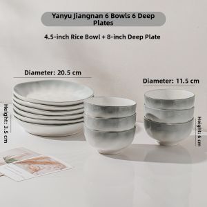 TREEJACK | High Appearance Ceramic Rice Bowls Tableware