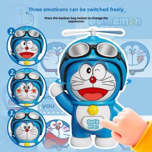 Doraemon face-changing toy press face-changing pendant doll tide play cartoon gift keychain decompression toy