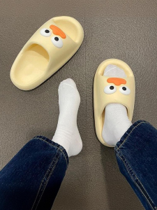 Thick Bottom Slippers Home Wear Anti-Slip Odor Resistant Summer Outdoor Men Women Couples Cute EVA Couples Home Slippers