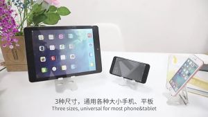 (SG) LionShield Adjustable Aluminium Phone Stand Compatible with iPhone 15/14/13/12/11 Pro Max Mini Android