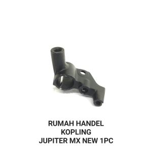 Rumah Handel Kopling Jupiter MX New Hitam (Drat 14 Ulir Kanan) - Dudukan Pangkon Bracket Braket Breket Handle Hendel Tuas Kopleng Kupleng Kupling Coupling Cluth Kiri Yamaha Jupiter MX 135 New