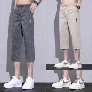 TUCANO | Cotton Loose-fit Summer Mens Seven-Eighths Workwear Shorts