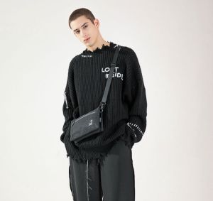 ARCTIC HUNTER กระเป๋าผู้ชาย กระเป๋าสะพาย ผช กระเป๋าสะพายข้างผู้ชาย กระเป๋าสะพาย ผู้ชาย กระเป๋าคนส่งเอกสารของผู้ชาย กระเป๋าสะพายไหล่ แนวเกาหลี เรียบง่าย ความจุใหญ่ กระเป๋าสะพายข้าง