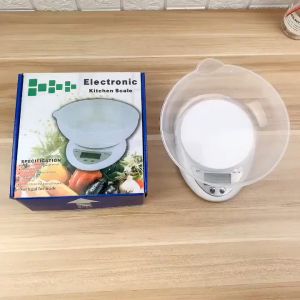Cân điện tử thực phẩm cho nhà bếp Electronic Kitchen Cân tiểu ly điện tử mini loại 5KG Chính xác cao Tặng Kèm PIN 3A