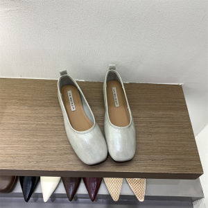 Flat Soft Sole Womens Shoes Brown
