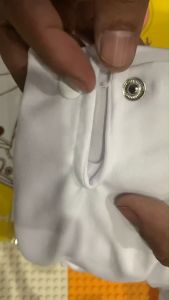 ถุงมือทหาร ถุงมือตำรวจ(159บ./6คู่) ถุงมือราชการ แบบมีกระดุม