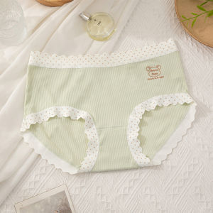 plus Size Cotton Underwear Womens Extended Crotch Triangle Pants Breathable Seamless Comfortable mid Waist Briefs