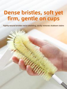 DINGQING | Hard Bristle Long Handle Clean Brush for Kitchen