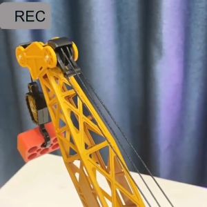 Remote Control Toy Crane: A Portable Alloy Construction Game for Kids