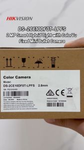 Hikvision CCTV Security Camera DS-2CE10DF0T-LPFS 2MP HD Smart Hybrid Light with ColorVu With Audio Bullet Camera Outdoor IP67 Waterproof