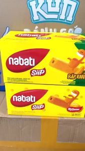Bánh Nabati Siip Snack Vị Phô Mai/Bắp Rang - Hộp 80g (20 góix4g)