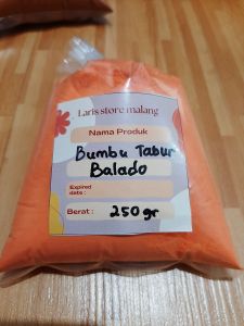 Bumbu Tabur Balado Kiloan Bumbu Rasa Balado 1kg Balado bubuk kiloan