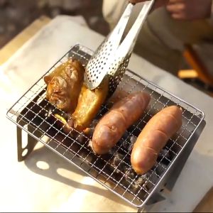 รุ่นอัพเกรด เตาบาร์บิคิวมินิเตา ถ่าน พกพาสะดวก สามารถพับได้ พกพาไปได้ทุกที่