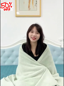 ผ้าเช็ดตัวรังผึ้งแบบย้อมสี 175x90ซม. ผ้าขนหนูอเนกประสงค์ นุ่ม ซับน้ำได้ดี ขนาดใหญ่ ราคาถูก