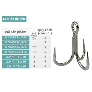 Móc Đánh Cá Cân Bằng Mạnh Cho Cá Chép Và Cá Trê Máu