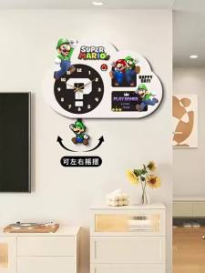 YUANLAISHIWOJIA | Creative Swing Wall Clock for Kids Room