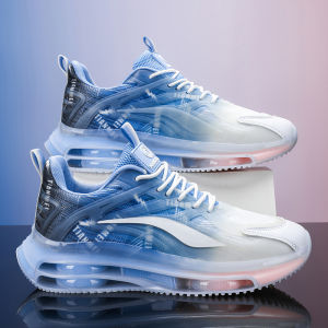 Womens Professional Lightweight Running Shoes Air Cushion Shock Absorption Dad Shoes Casual Mesh Sneakers Comfortable Sports