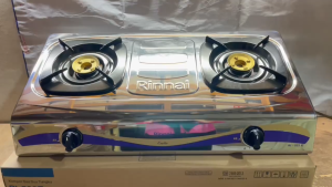 KOMPOR GAS 2 TUNGKU RINNAI 522 E KOMPOR RINNAI 2 TUNGKU KOMPOR GAS