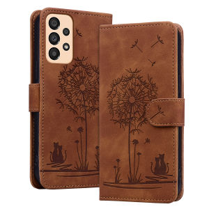 Leather Phone Wallet Case Book For Samsung Galaxy A14 A24 A34 A54 A13 A23 A33 A53 A12 A52 A21s A51 A71 A50 A70 Card Flip Cover