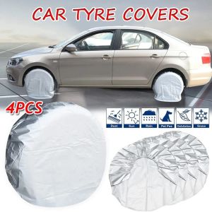Car Spare Tire Cover Case Auto Wheel Tires Storage Bags Vehicle Tyre Polyester Waterproof Dust-proof Protector Styling
