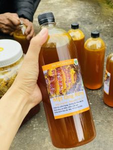1 lít Mật Ong Đá Rừng Tự Nhiên Mật Ong Núi Rừng Lai Châu miền Tây Bắc bổ sung dinh dưỡng