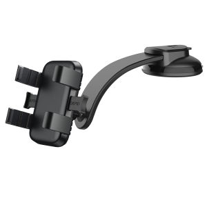 แผงหน้าปัดที่วางโทรศัพท์ในรถ2023อัปเกรด & กระจกบังลมปรับได้ที่ติดโทรศัพท์ในรถยนต์360ที่จับโทรศัพท์มือถือดูดแรงสูงการหมุน °