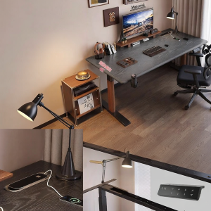 Electric Adjustable Home Office Gaming Study Desk