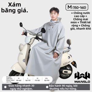 WANSLO | Áo Mưa Chống Thấm cho Người Lái Xe Đơn