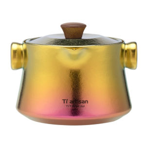Tiartisan | Portable Outdoor Camping Titanium Anti-scalding Tea Set