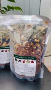 1kg Trà Gạo Lứt Đậu Đen Xanh Lòng Lá Dứa Hoa Nhài