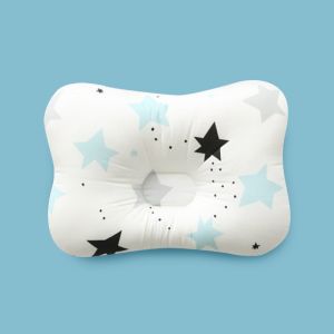 [Einmilk]Bantal Bayi Empuk Dan Lembut | Bantal Anti Pipih Bayi | Bantal Lembut Premium | Bantal Pencegah Kepala Datar | Bantal bayi Kapas 100% Tinggi 0cm Cocok Untuk Bayi Usia 0-12 Bulan AFHP