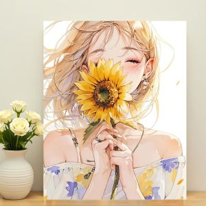Acrylic Paint By Numbers Painting By Numbers on Canvas Coloring By Number for Adults Paint Digital Art