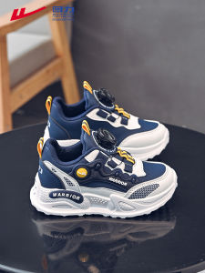 รองเท้ากีฬาผู้ชายแบบกันน้ำหนัง รองเท้าผ้าฝ้ายแบบมีขนแกะ รองเท้าเด็กผู้ชายแบบลำลอง ฤดูใบไม้ร่วงและฤดูหนาว สวมใส่สบาย สวมใส่สบาย