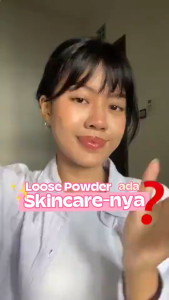 Emina Bright Stuff Loose Powder 55gr – Bedak Tabur Pencerah Wajah - Bedak Ringan untuk Remaja