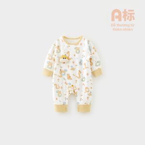 Wismorni | Bodysuit Trẻ Em Kỷ Niệm Trăng Đầy Mùa Xuân Thu