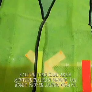 Jas Rompi Jala/Rompi Proyek/Rompi Jaring Gosave
