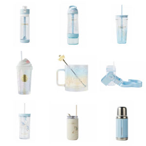 Starbuck Official Store Starbuck Cup 22 Coffee Park Merry-go-round Unicorn Ice Cream Straw Glass Mark Thermos Cup Starbuck Tumbler Starbuck Mug