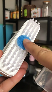 Shoe brush Add-on cleaning agent shoe brush Dry cleaning - No water washing required Remove yellowing Remove dirt