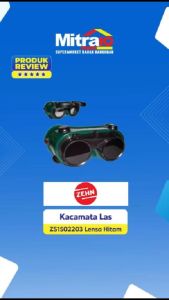 Zehn Kaca Mata Las ZS1502203 Lensa Hitam