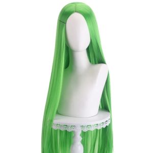 40Inch Dài Thẳng Cosplay Bộ Tóc Giả 24 Phong Cách Trung Tâm Phân Vùng Chịu Nhiệt Tóc Tổng Hợp Màu Tóc Vàng Hồng Đỏ Tím Cho Cosplay