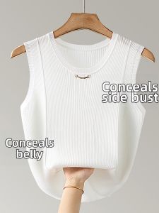 LUQIAN | Plus Size Concealing Bra Area Camisole Top